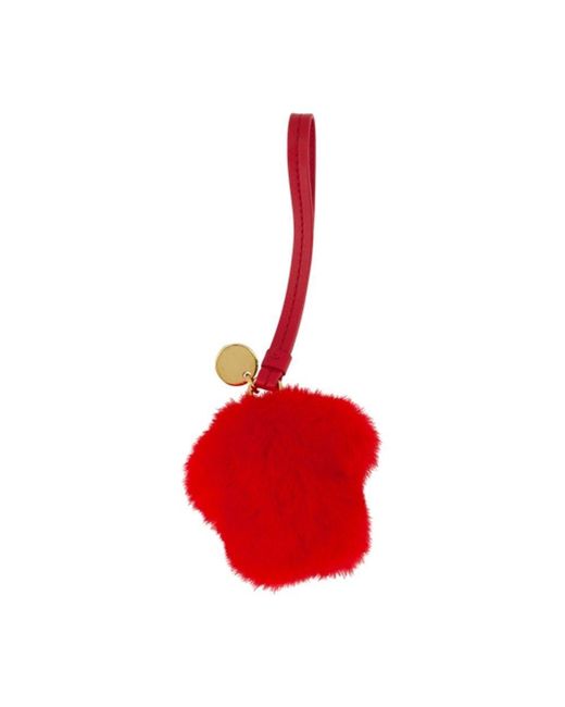 Versace Red Charm Keychain