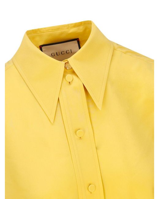 Gucci Yellow Shirts