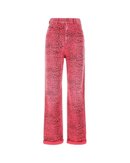 Golden Goose Deluxe Brand Red Jeans