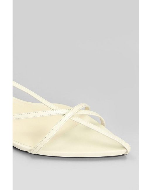 Jil Sander White Sandals