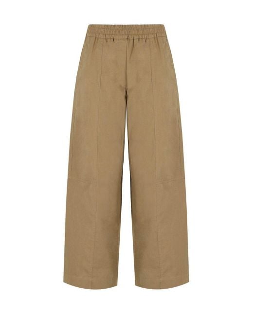Weekend by Maxmara Natural Milva Terra Cropped Pants