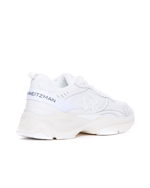 Stuart Weitzman White Sneakers