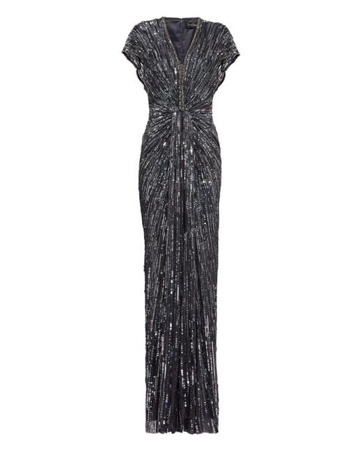Jenny Packham Gray Zola Dress