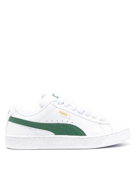 PUMA Green Suede Xl Lth Shoes for men