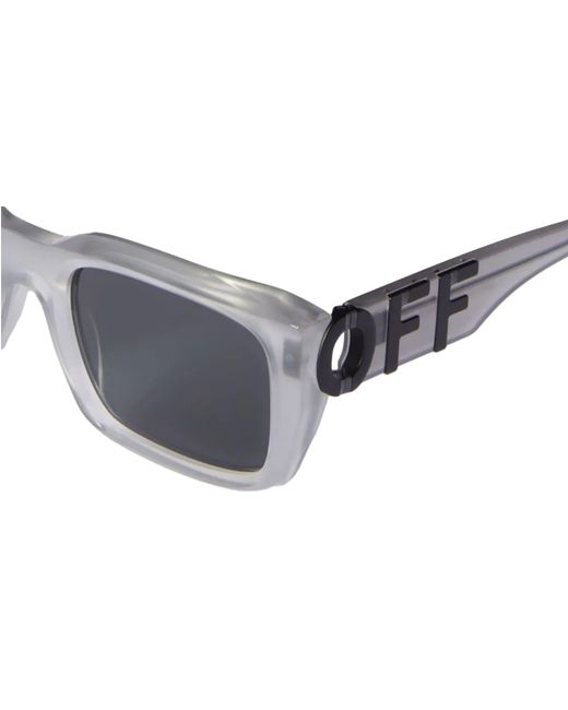 Off-White c/o Virgil Abloh Gray Off- Sunglasses for men