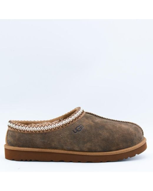 Ugg Brown Tasman Leather Flats for men