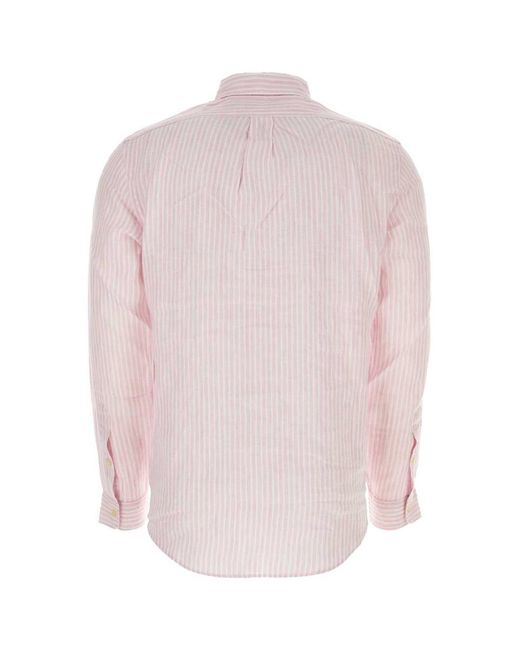 Polo Ralph Lauren Pink Camicia for men