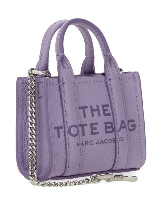 トートバッグ Marc Jacobs Portachiavi The Tote Nano Marc Jacobs Portachiavi The Tote Nano in Purple | Lyst