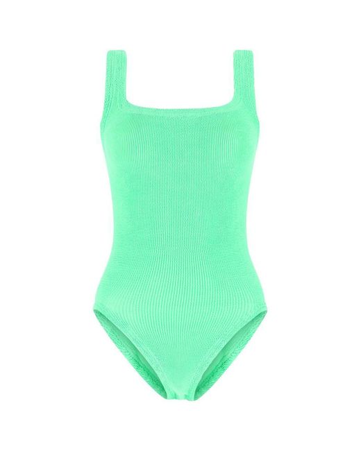 Hunza G Green Swimsuits