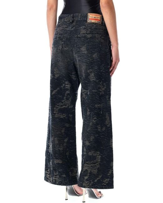 DIESEL Black 1996 D-Sire Relaxed Jeans
