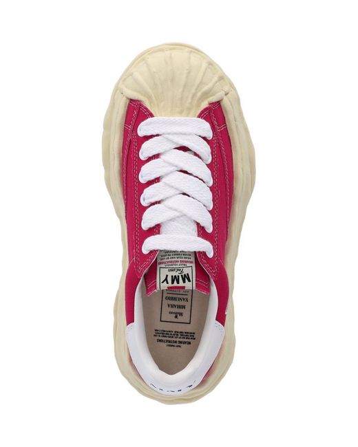 Maison Mihara Yasuhiro Pink "Blakey Vl Og" Low-Top Sneakers