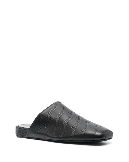 Balenciaga Black Cosy Bb Slippers for men