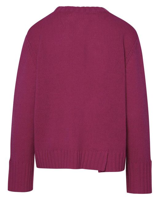 360cashmere Purple 'Karine' Sweater