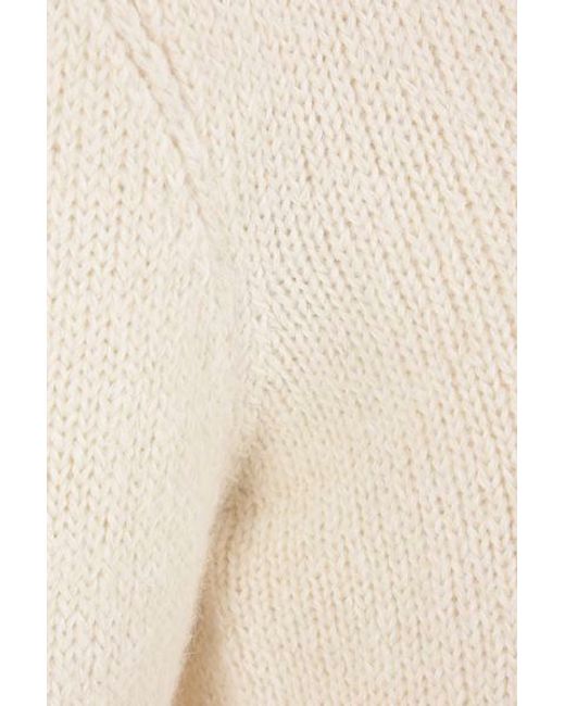 Jil Sander White Sweaters