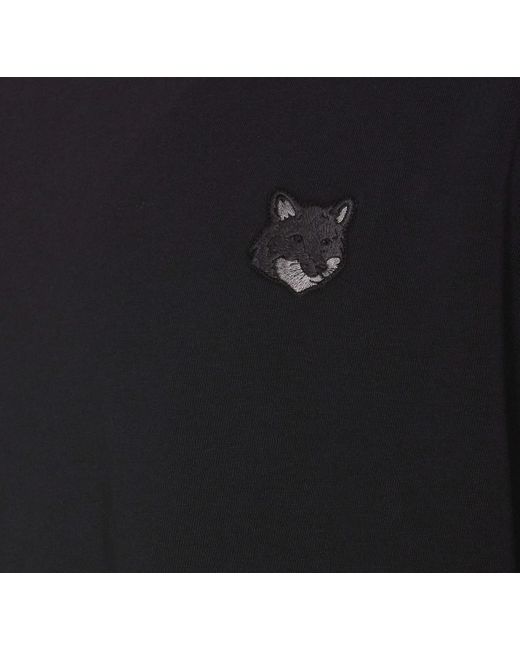 Maison Kitsuné Black T-Shirts And Polos for men