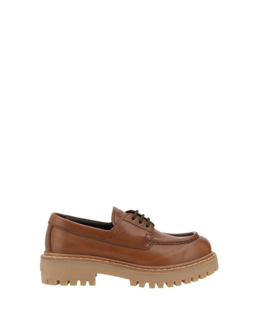 Prada Brown Loafers