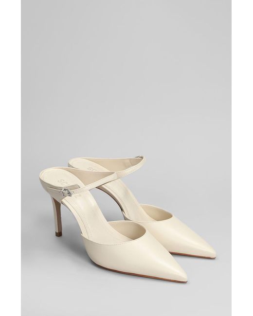 SCHUTZ SHOES Natural Laura Mule Slipper-Mule