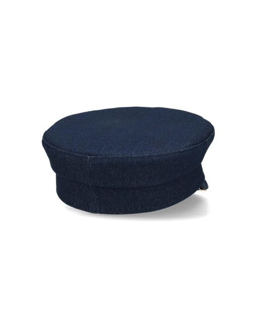 Ruslan Baginskiy Blue Baker Boy Denim Hat