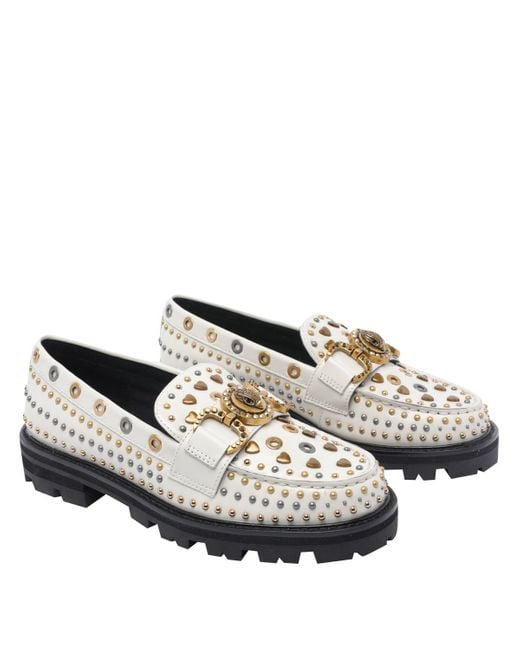 Kurt Geiger White Flat Shoes