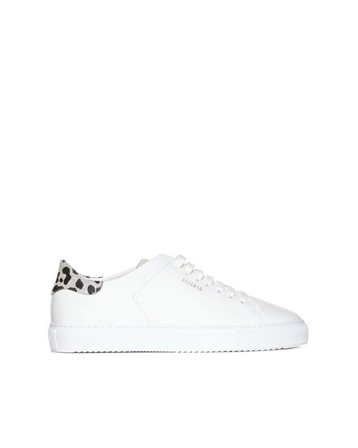 Axel Arigato White Clean 90 Leather Sneakers