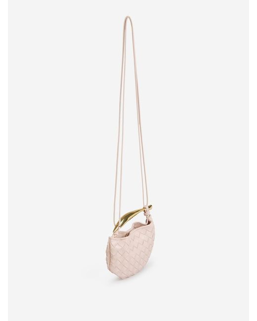 Bottega Veneta White Sardine Mini Handbag