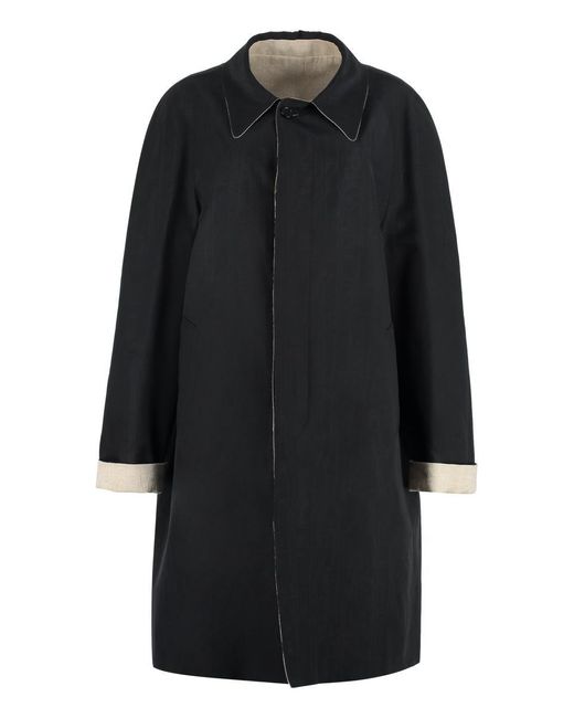 Maison Margiela Black Reversible Trench-coat
