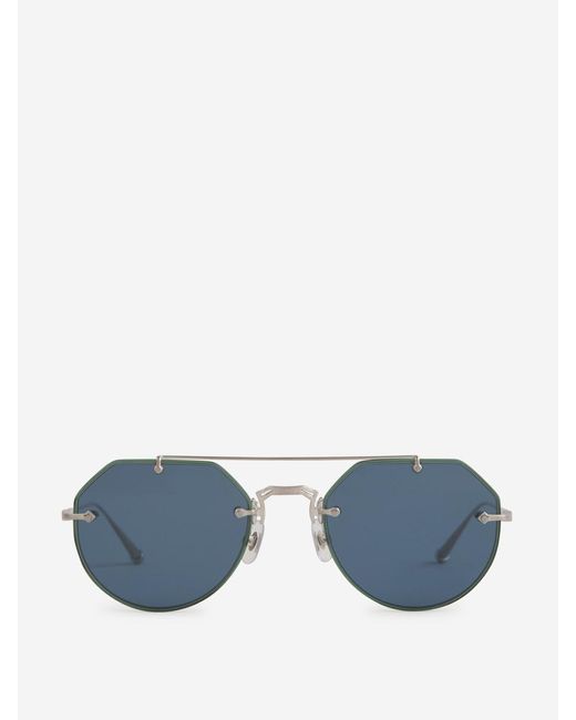 Matsuda Blue Geometric Sunglasses M3121 for men