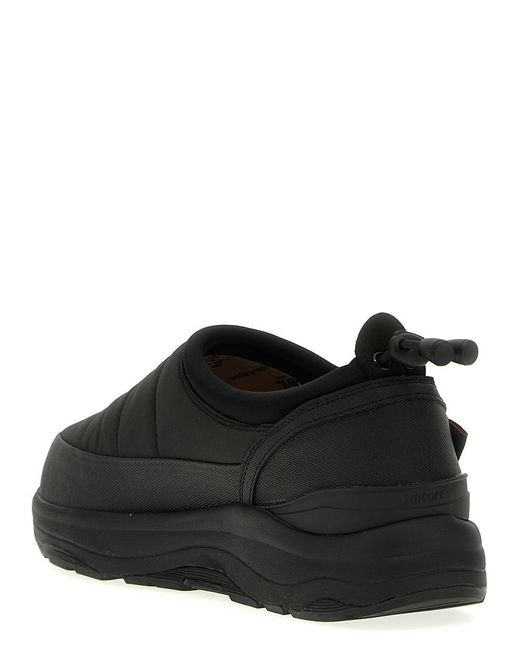 Suicoke Black Pepper Mod-ev Flat Shoes for men