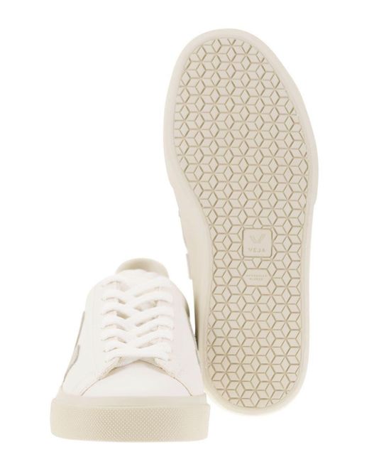 Veja White Chromefree Leather Trainers