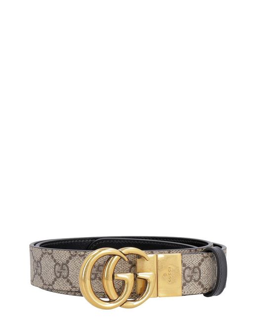 Gucci Multicolor GG Marmont Reversible Belt