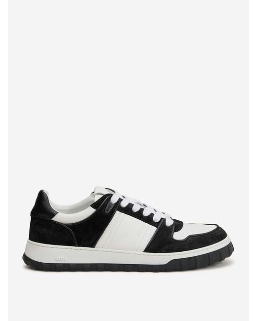 AMI Multicolor Smooth Leather Sneakers for men