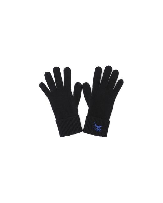 Burberry Black Logo Gloves