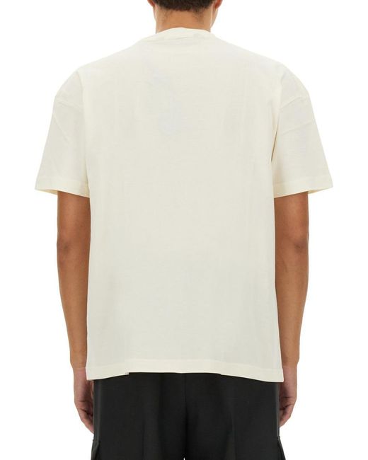 Palm Angels White T-Shirts for men