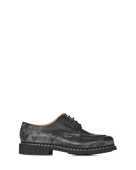 Paraboot Black Chambord Laced Up for men