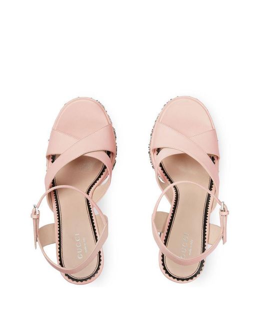 Gucci Pink Sandals