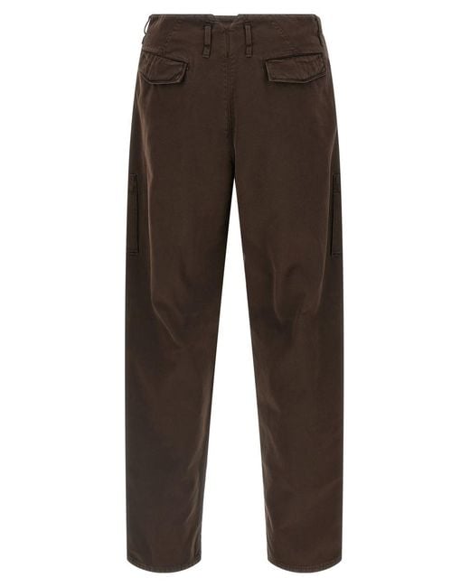 Brunello Cucinelli Brown 'ergonomic' Pants for men