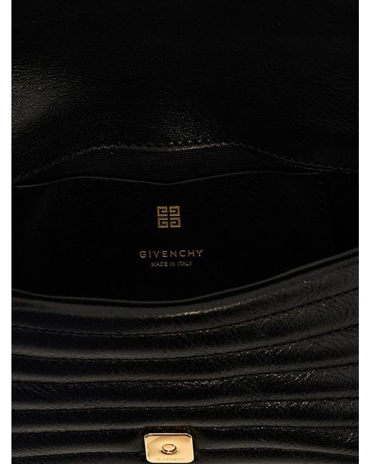 Givenchy Black '4G Soft Micro' Shoulder Bag