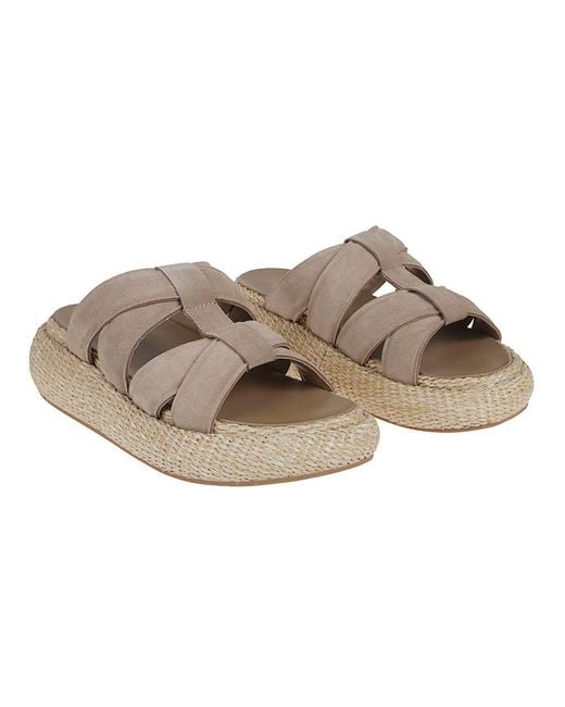 Ash Brown Sandals