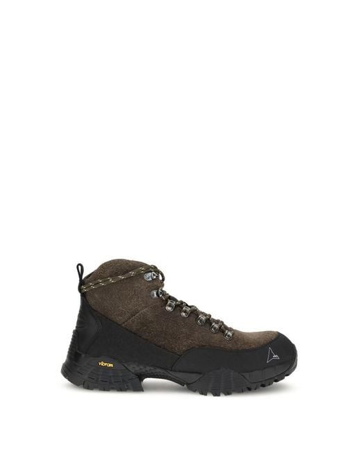 Roa Black Boots for men