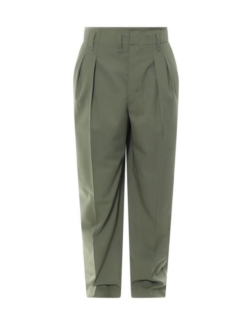 Lemaire Green Trouser for men