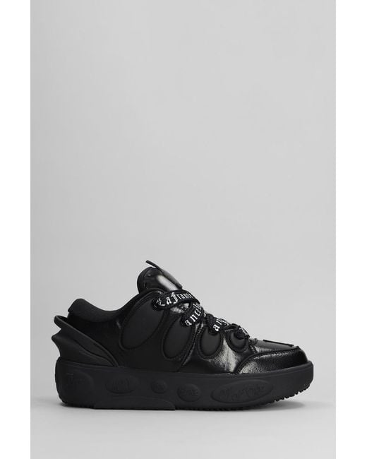 PUMA Black La France Sneakers for men