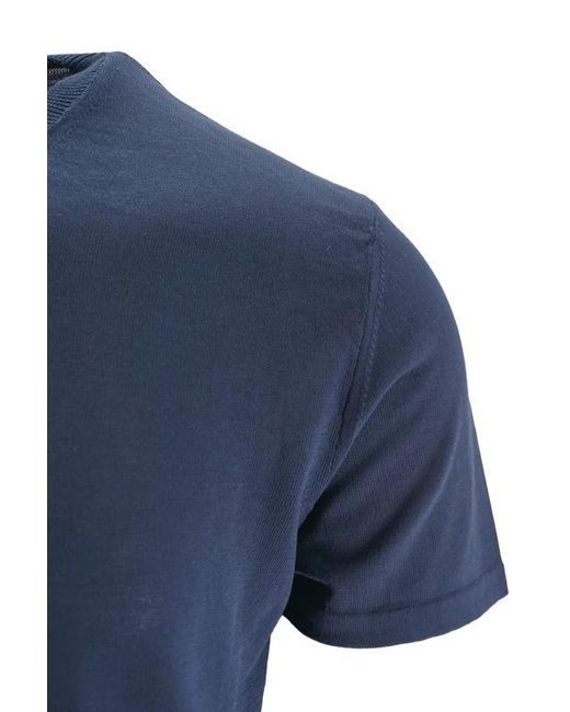 Daniele Fiesoli Blue T-Shirt And Polo for men