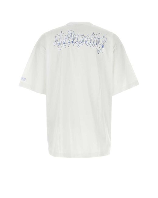Vetements White T-Shirt