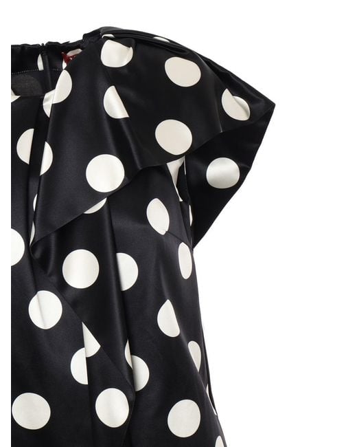 Max Mara Black Midi Dress