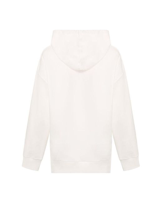Moncler White Hooded Sweatshirt