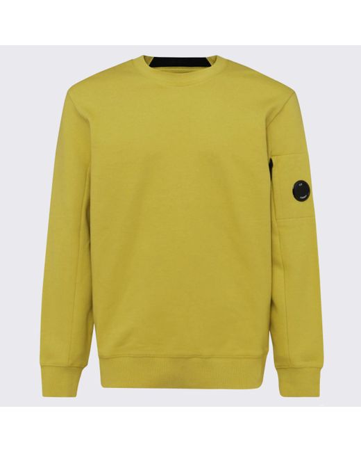 C.P. Company Yellow Cotton Jumper in 