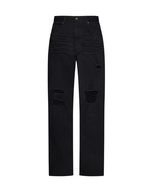 we11done Blue Trousers for men