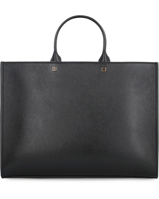 Givenchy Black G Leather Tote