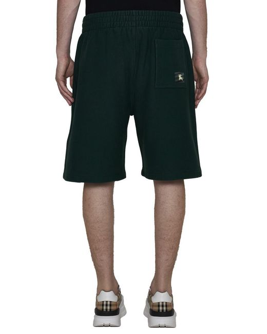 Burberry Green Shorts for men