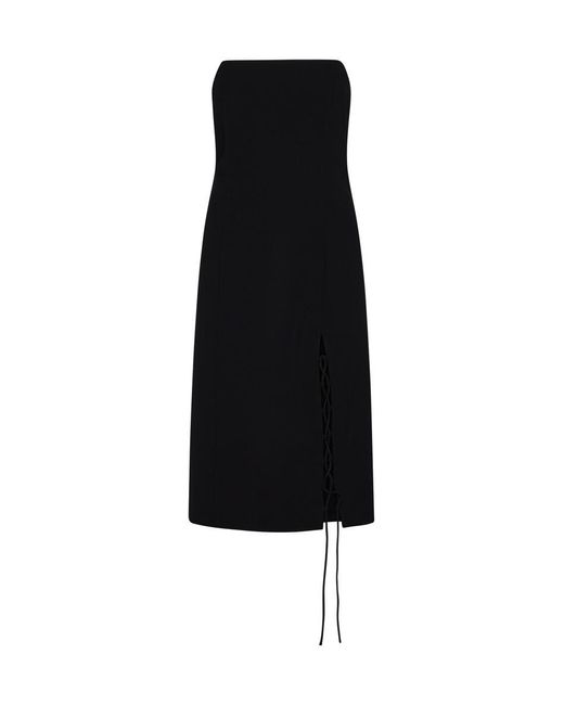 Filippa K Tailored Wool Dress in Black Lyst UK